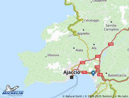 MICHELIN-Landkarte Castagnola - ViaMichelin
