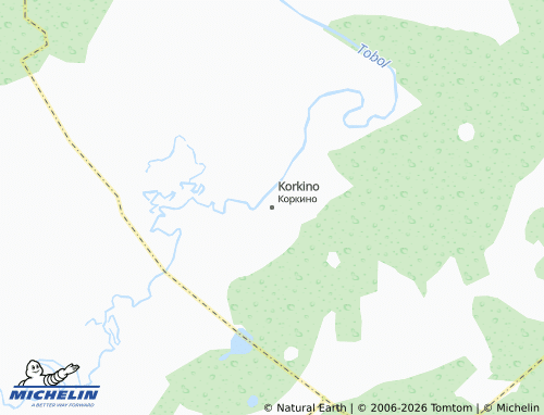 MICHELIN-Landkarte Korkino - ViaMichelin