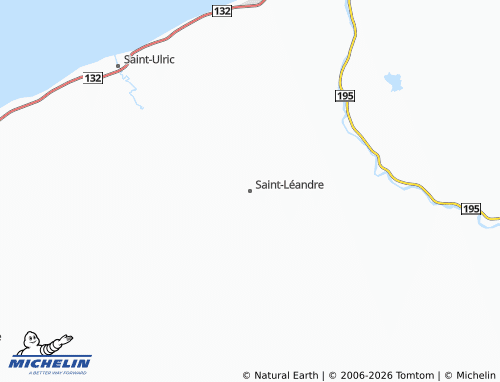 Mapa MICHELIN Saint-Léandre - ViaMichelin