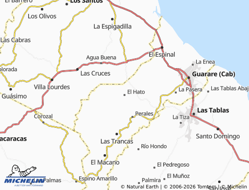 Mapa MICHELIN El Hato - ViaMichelin