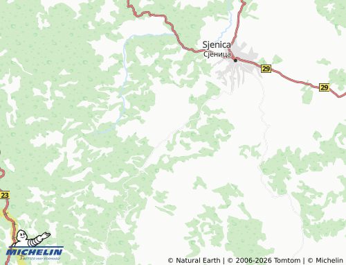Mapa MICHELIN Trijebine - ViaMichelin
