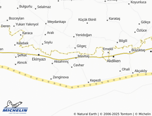 MICHELIN Mavitaş map - ViaMichelin