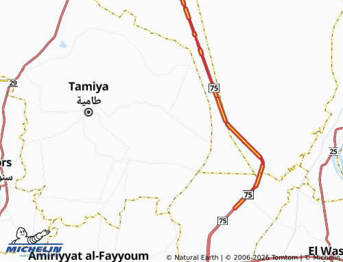 Mapa MICHELIN al-Koumi - ViaMichelin