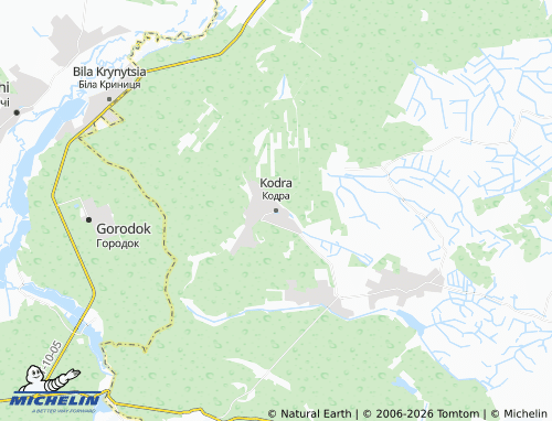 Mappa MICHELIN Kodra - ViaMichelin