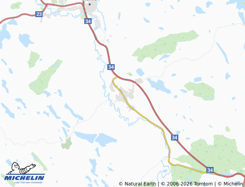 MICHELIN-Landkarte Mörlunda - ViaMichelin