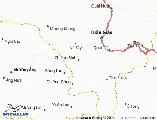 MICHELIN Chiềng Sinh map - ViaMichelin