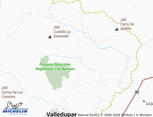 Carte MICHELIN Río Seco - ViaMichelin