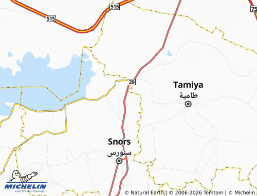 Mapa MICHELIN Ezbat al-Barm - ViaMichelin