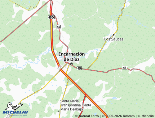 Mapa MICHELIN Primavera - ViaMichelin