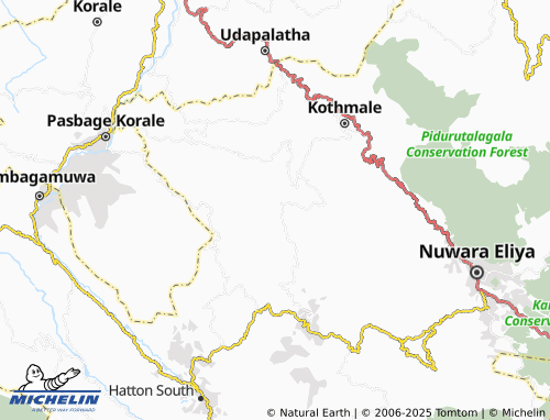 MICHELIN Madakumbura map - ViaMichelin