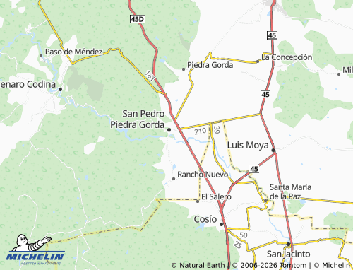 MICHELIN La Castoreña map - ViaMichelin