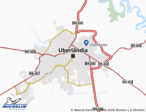 Mappa MICHELIN Uberlandia - ViaMichelin