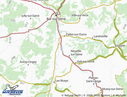 Mappa MICHELIN Buxeuil - ViaMichelin