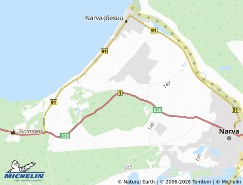 Carte MICHELIN Vodava - ViaMichelin