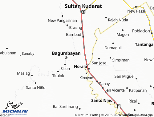 MICHELIN Tuka map - ViaMichelin