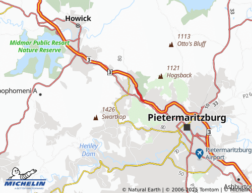 MICHELIN Berry Hill map - ViaMichelin