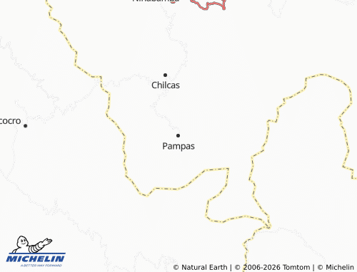 MICHELIN-Landkarte Pampas - ViaMichelin