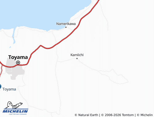 Mappa MICHELIN Kamiichi - ViaMichelin
