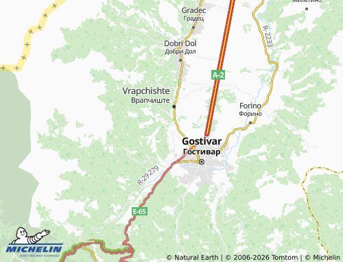 Mapa MICHELIN Debreshe - ViaMichelin