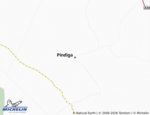 MICHELIN-Landkarte Pindiga - ViaMichelin