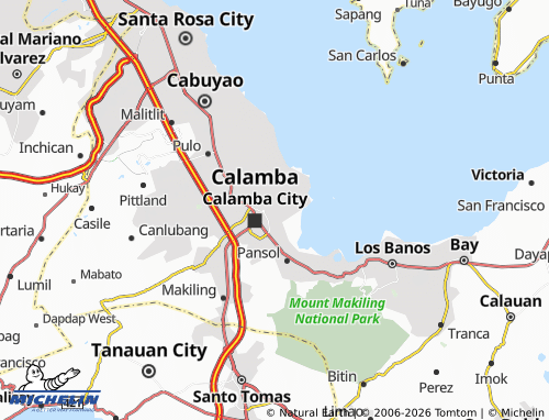 MICHELIN Barangay 5 map - ViaMichelin