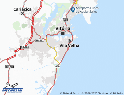 MICHELIN Jardim Guadalajara map - ViaMichelin