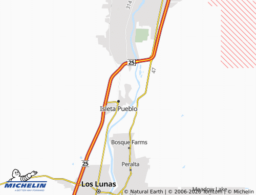 Kaart MICHELIN Isleta - ViaMichelin