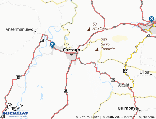 Mapa MICHELIN La Esperanza - ViaMichelin