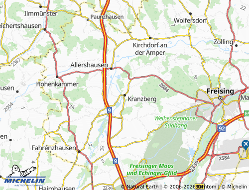 Mapa MICHELIN Kranzberg - ViaMichelin
