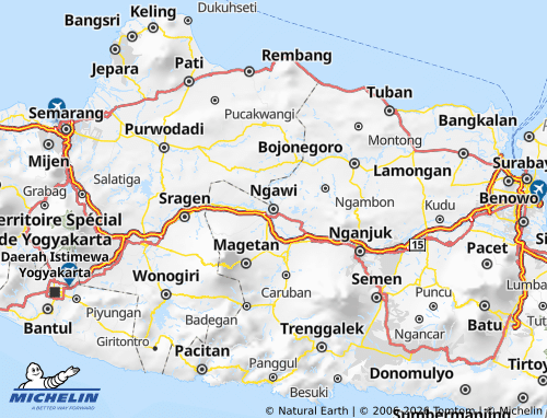 Carte MICHELIN Ngawi - ViaMichelin