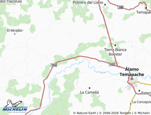 Mapa MICHELIN Monte Chiquito - ViaMichelin