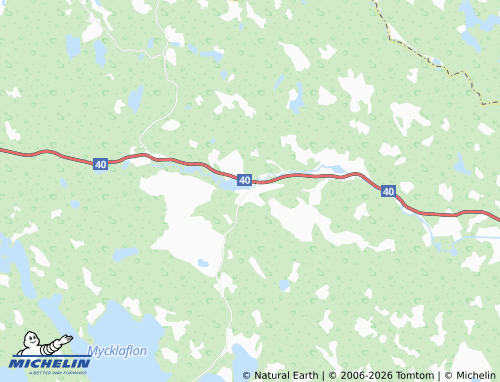 MICHELIN-Landkarte Hjältevad - ViaMichelin