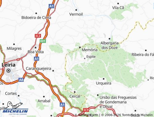 Mapa MICHELIN Eiras - ViaMichelin