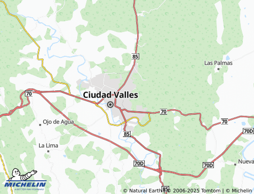 MICHELIN El Carmen map - ViaMichelin