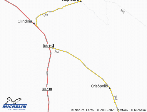 MICHELIN Buril map - ViaMichelin