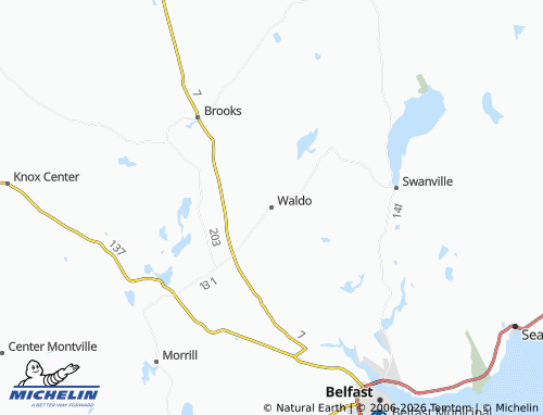 Mappa MICHELIN Waldo - ViaMichelin
