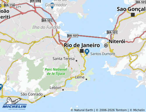 Carte MICHELIN Cidade Nova - ViaMichelin