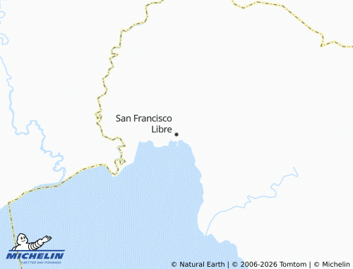 Mappa MICHELIN San Francisco Libre - ViaMichelin