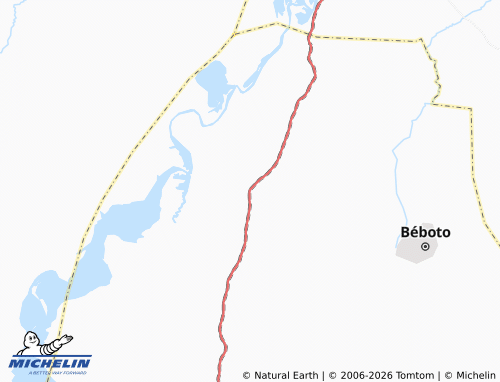 MICHELIN Bébo map - ViaMichelin