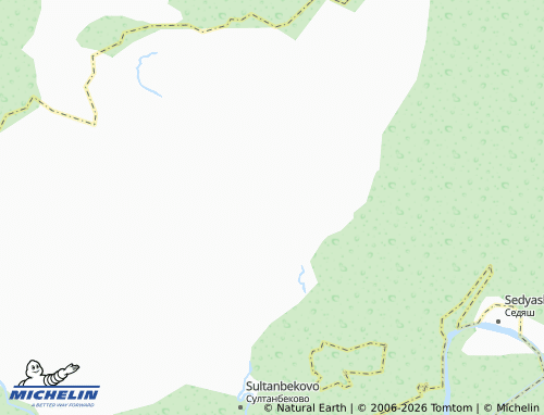 MICHELIN-Landkarte Kamashady - ViaMichelin