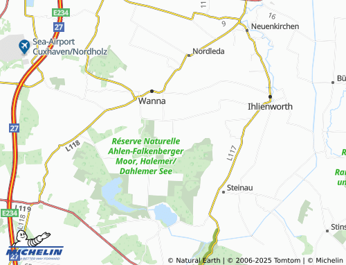 MICHELIN Süderleda map - ViaMichelin