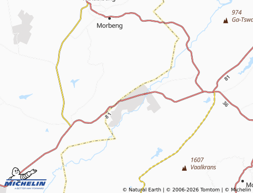MICHELIN-Landkarte Lehlareng - ViaMichelin