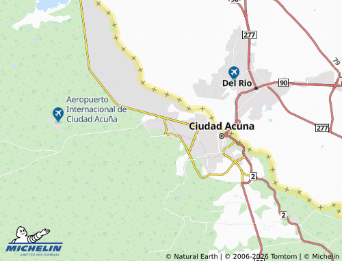 Mapa MICHELIN Benjamín Canales - ViaMichelin