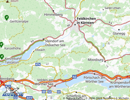 MICHELIN-Landkarte Debar - ViaMichelin