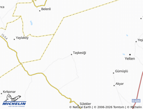 Carte MICHELIN Taşkesiği - ViaMichelin
