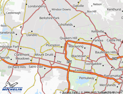 MICHELIN Plumpton map - ViaMichelin