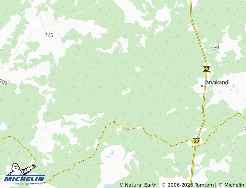 MICHELIN Nõlva map - ViaMichelin