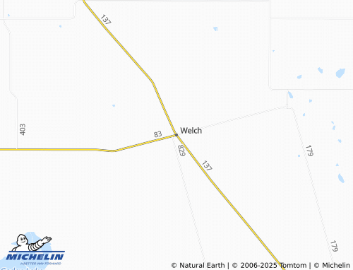 Mappa MICHELIN Welch - ViaMichelin