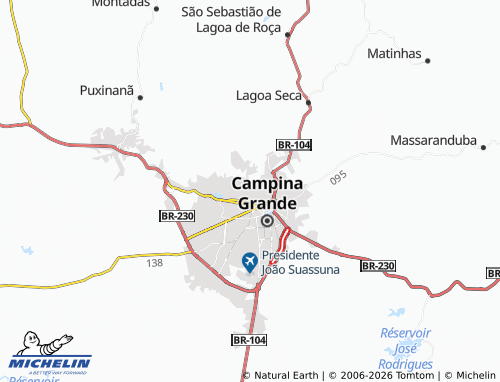 Mapa MICHELIN Palmeira - ViaMichelin
