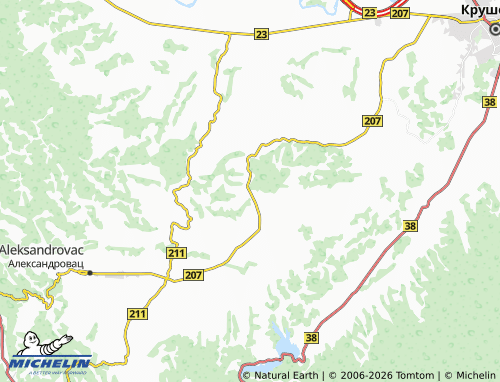Mapa MICHELIN Laćisled - ViaMichelin